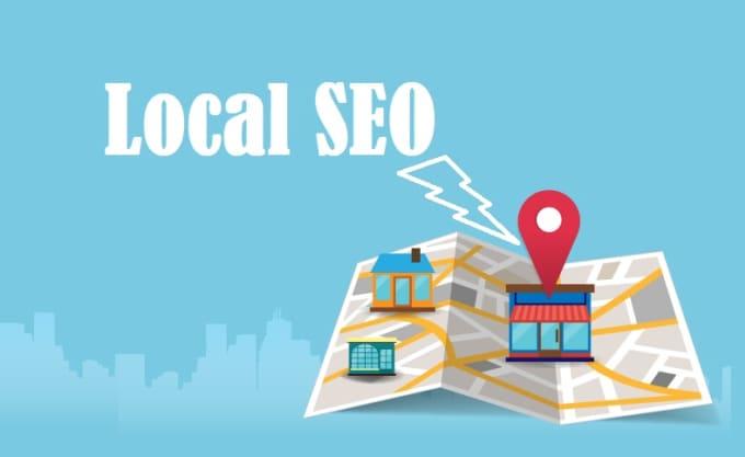 Local SEO map highlighting the importance of location-based marketing